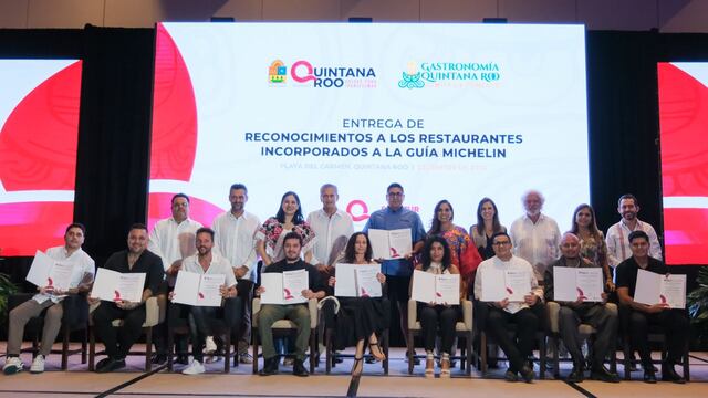 Cocina de Quintana Roo recibió sus primeras estrellas Michelin