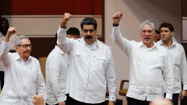 Nicolás Maduro en La Habana.