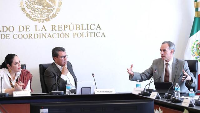Reunión entre López-Gatell y senadores por coronavirus