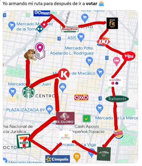 Los memes ya planean la ruta de cosas gratis por votar en estas elecciones del 2 de junio