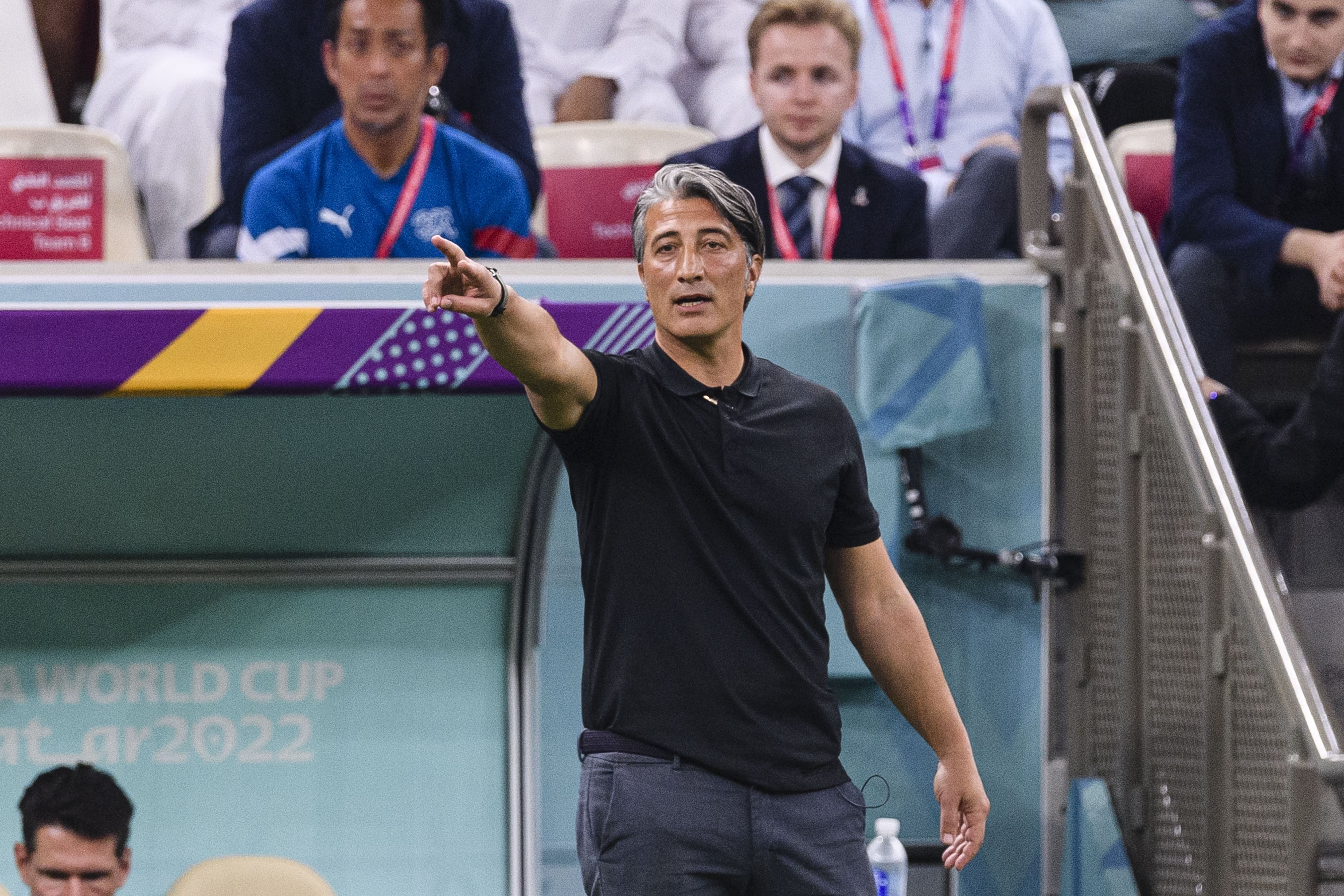Murat Yakin con la Selección Suiza.