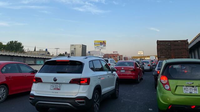 Accidente en la México-Puebla