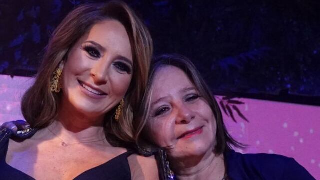 Geraldine Bazán y su mamá Rosalba Ortiz.