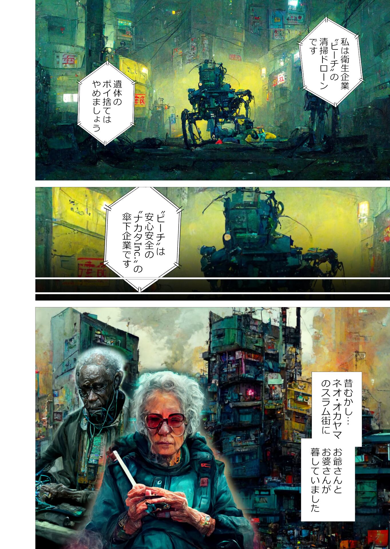 Cyberpunk Momotarō es el primer manga creado por una IA