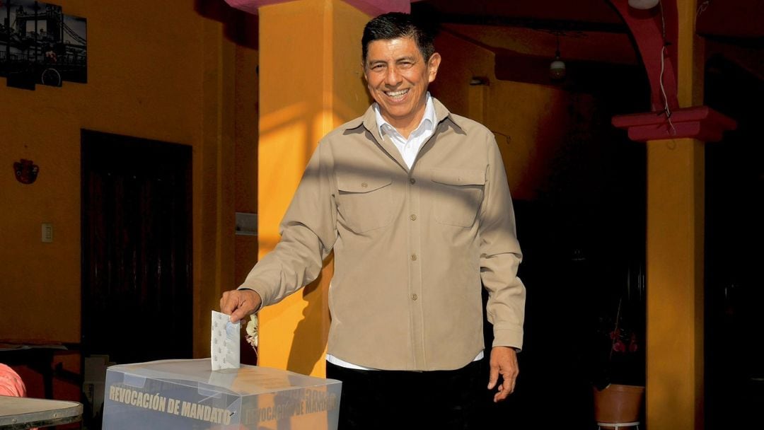 Salomón Jara convoca a la revocación de mandato