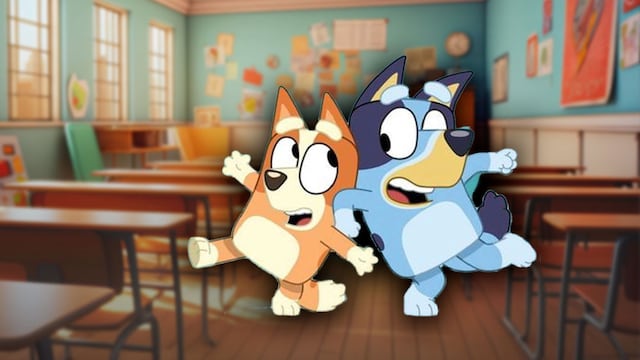 Bluey regreso a clases