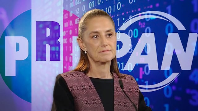 “Ni siquiera llegan a los dos dígitos”: Sheinbaum se burla de posible alianza PRI-PAN