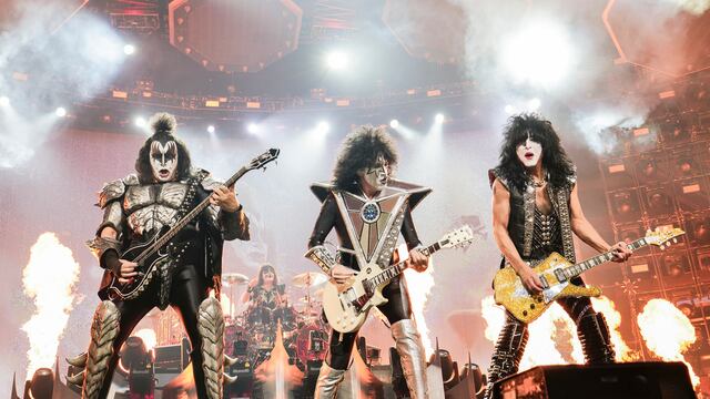 Último concierto de Kiss donde anunciaron sus avatares virtuales