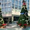 Foto: critican árbol de Navidad instalado en el Senado por tener un Quetzalcóatl