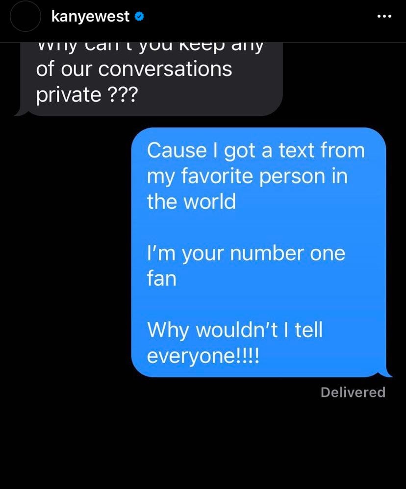 Conversaciones de Kim Kardashian y Kanye West