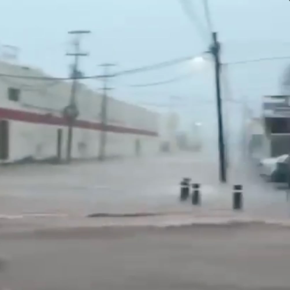 Huracán Polo golpea Guaymas: así se ven las afectaciones tras las intensas lluvias