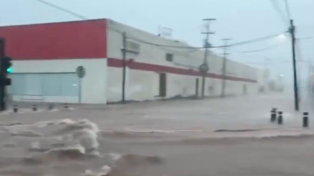 Huracán Polo golpea Guaymas: así se ven las afectaciones tras las intensas lluvias