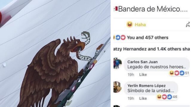 Bandera de México.