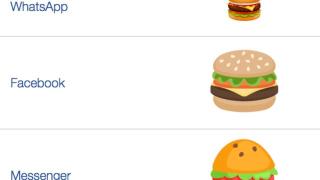 El CEO de Google se compromete a arreglar el emoji de hamburguesa