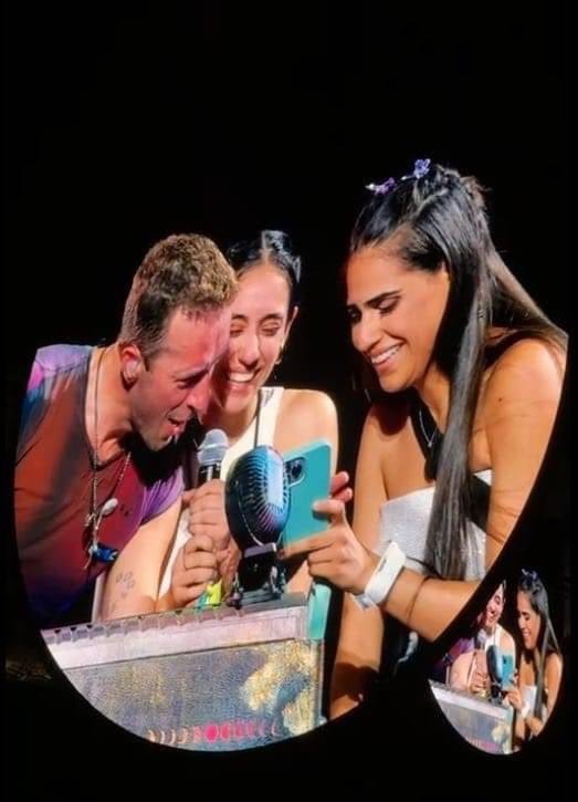 Chris Martin de Coldplay quiso cantar en vivo su canción "Everyday Life" con fans, pero se les olvidó la letra
