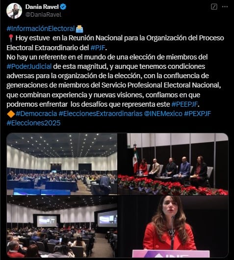 Rania Ravel, consejera del INE.