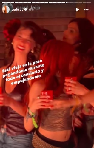 Yeri Mua muestra a la actriz que la incomodó en La casita de Bad Bunny.