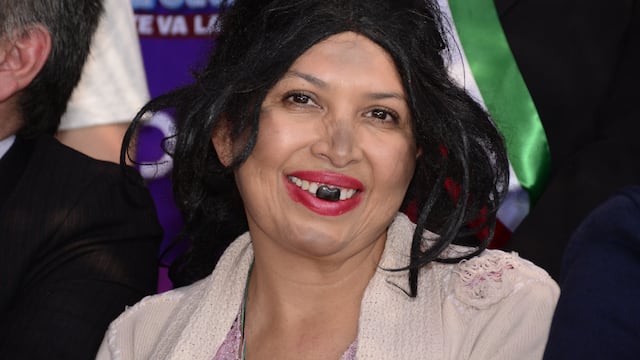 Liliana Arriaga, La Chupitos, comediante.