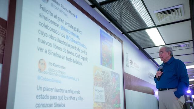 Rubén Rocha, gobernador de Sinaloa