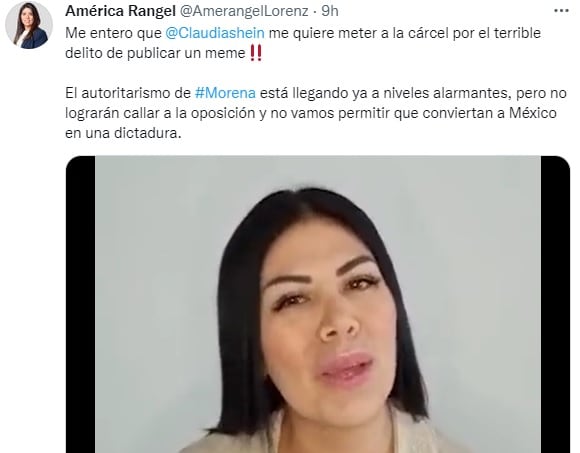 Tuit América Rangel