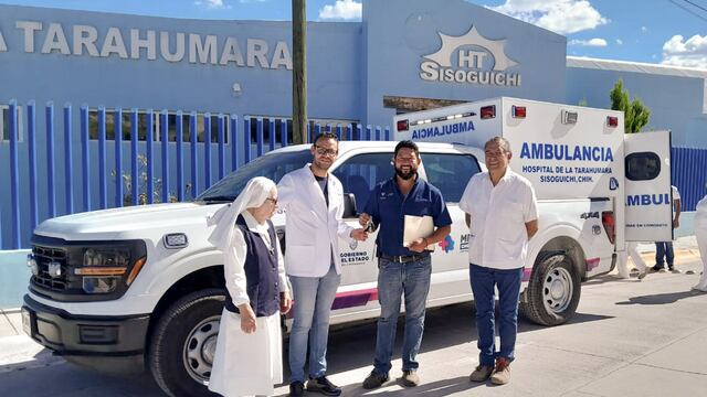 Ambulancia en Sisoguichi