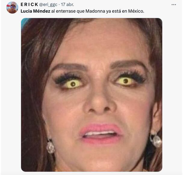 Hasta los memes quieren ver a Lucía Méndez como invitada del concierto de Madonna