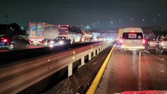 Bloqueo en autopista México-Pachuca