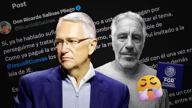 Salinas Pliego reta a presentar pruebas ante la FGR por supuesta relación con Epstein
