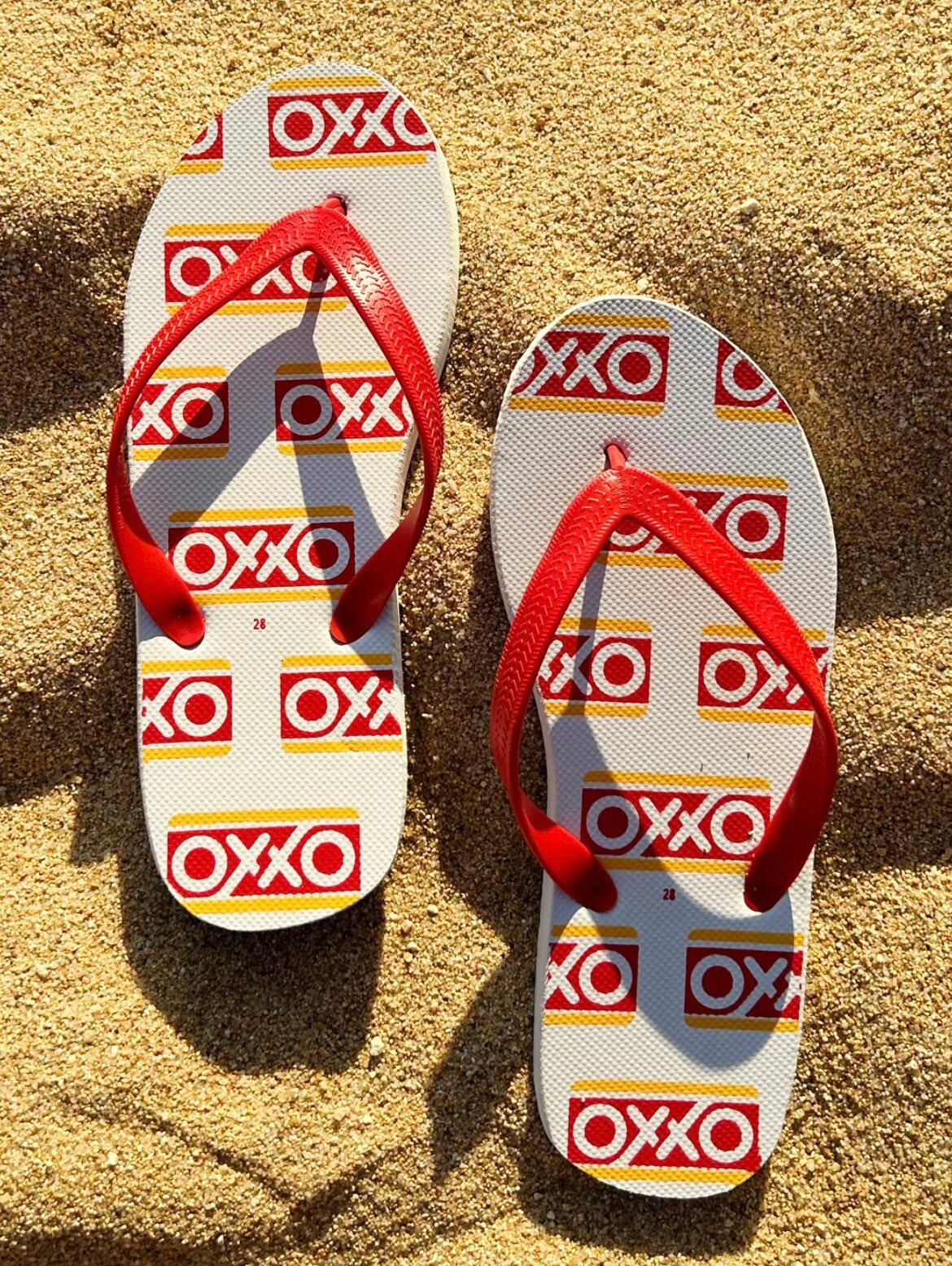 Chanclas del Oxxo