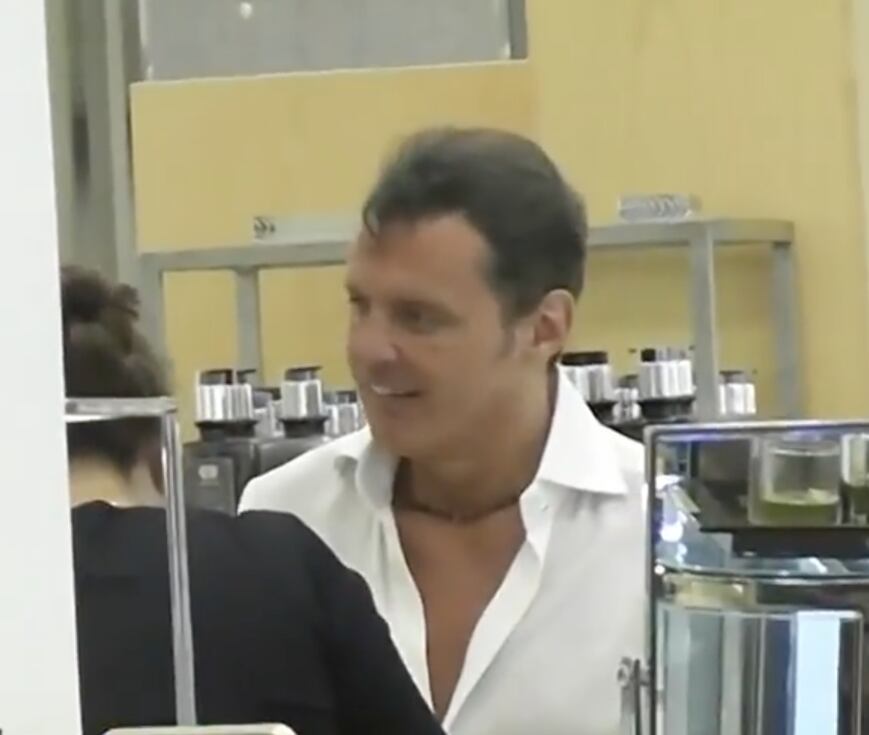 Luis Miguel reapareció en Miami.