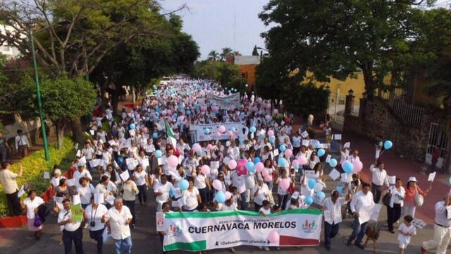 Marcha por la familia