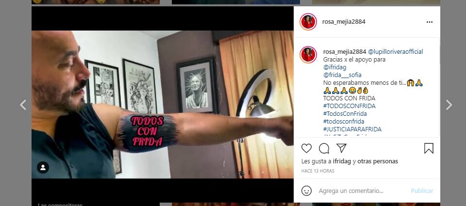 Meme Lupillo Rivera apoyo a Frida Sofía