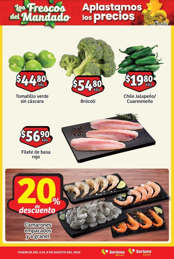 Ofertas Soriana Mercado media semana hoy