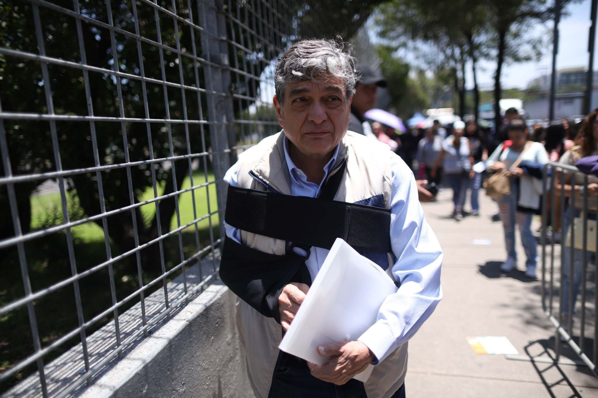 Uuc-kib Espadas Ancona, consejero del INE, presenta examen de ingreso a la UNAM