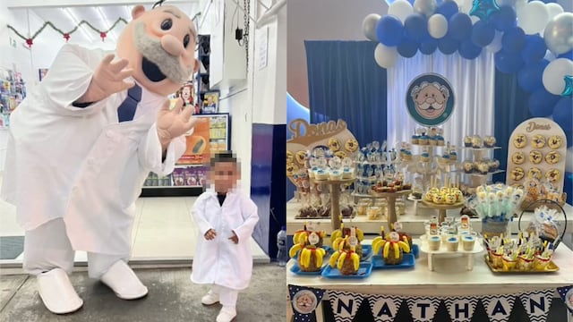 Fiesta de cumpleaños con temática del Dr. Simi