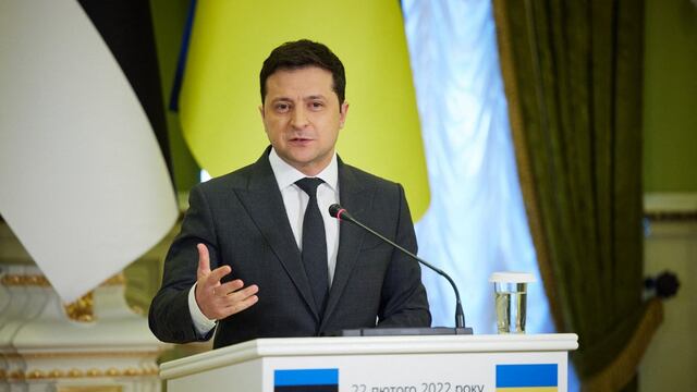 Volodímir Zelenski, presidente de Ucrania