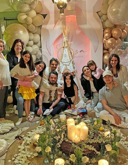 Baby blessing de los Derbez