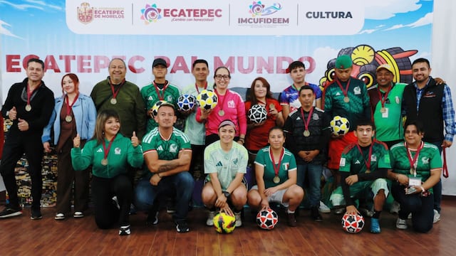 Azucena Cisneros impulsa actividades culturales y deportivas en Ecatepec.