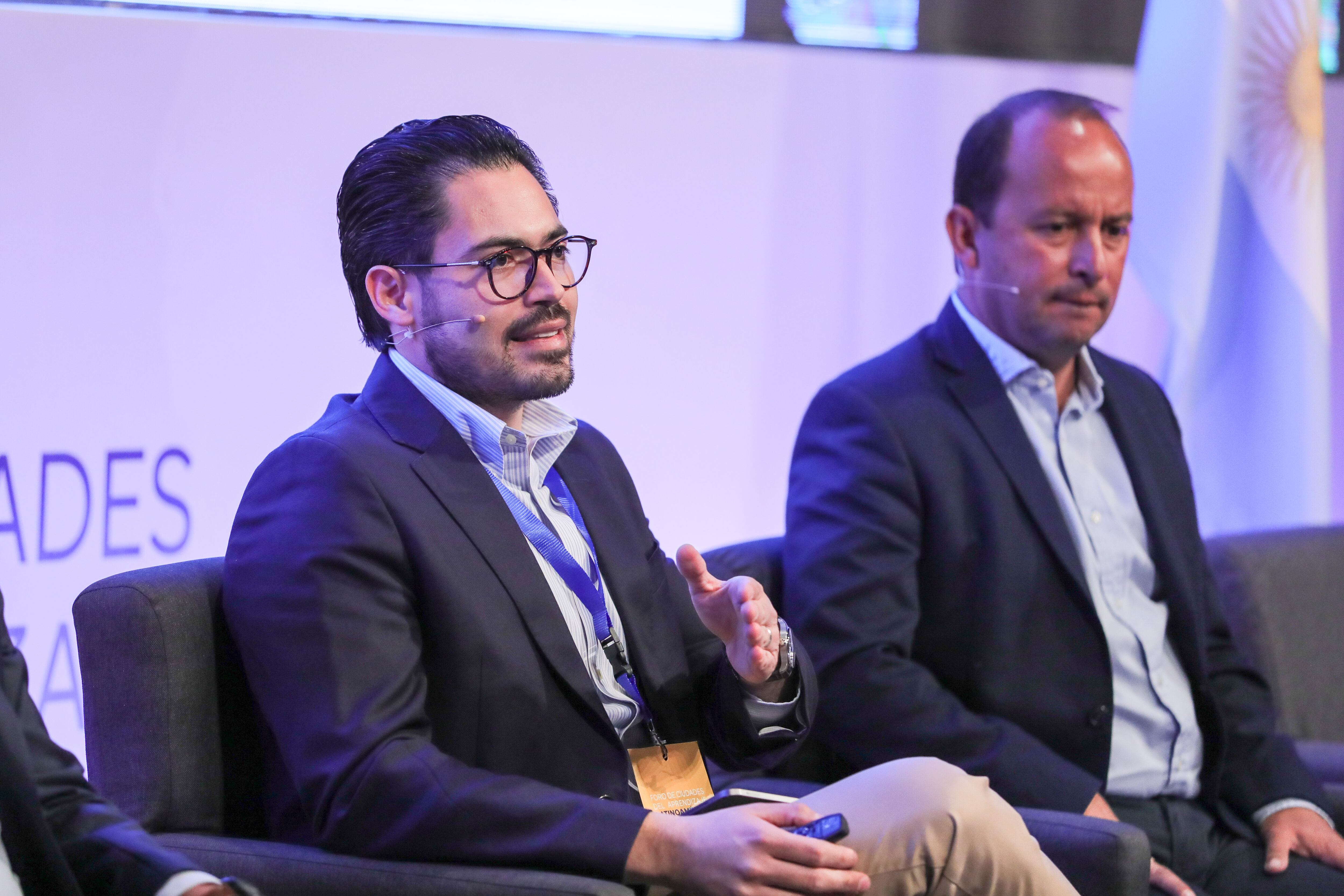 David de la Peña Marroquín en el Foro de Ciudades del Aprendizaje Latinoamérica