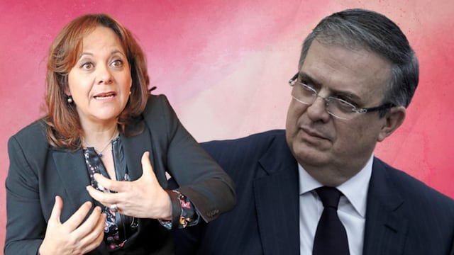 Marcelo Ebrard  y Martha Delgado preparan renuncia a la SRE