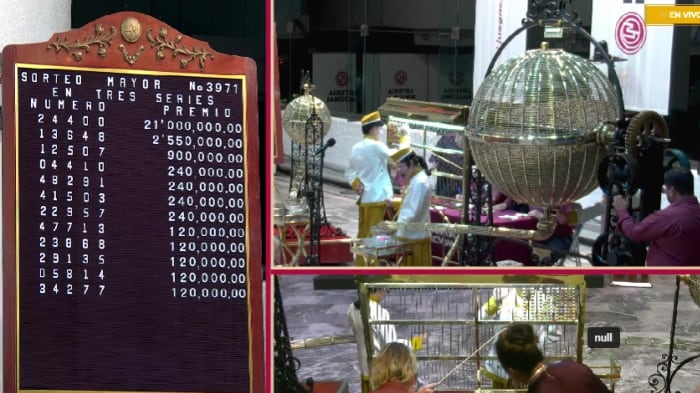 Resultados Sorteo Mayor 3971 de Lotería Nacional: Ganadores de hoy 20 de mayo