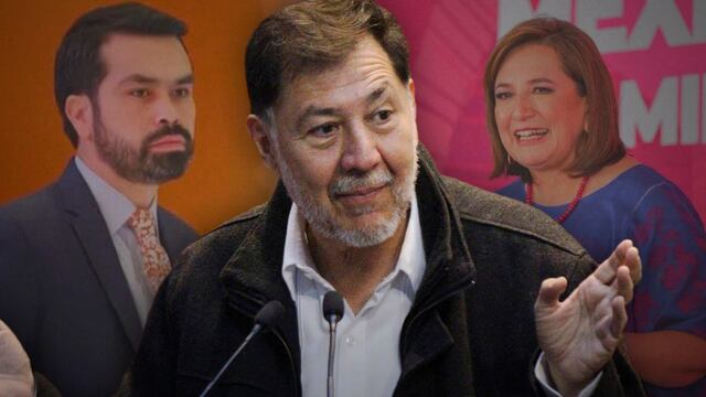 Gerardo Fernández Noroña asegura que Xóchitl Gálvez y Jorge Álvarez Máynez batearon entrevistas en Canal Once