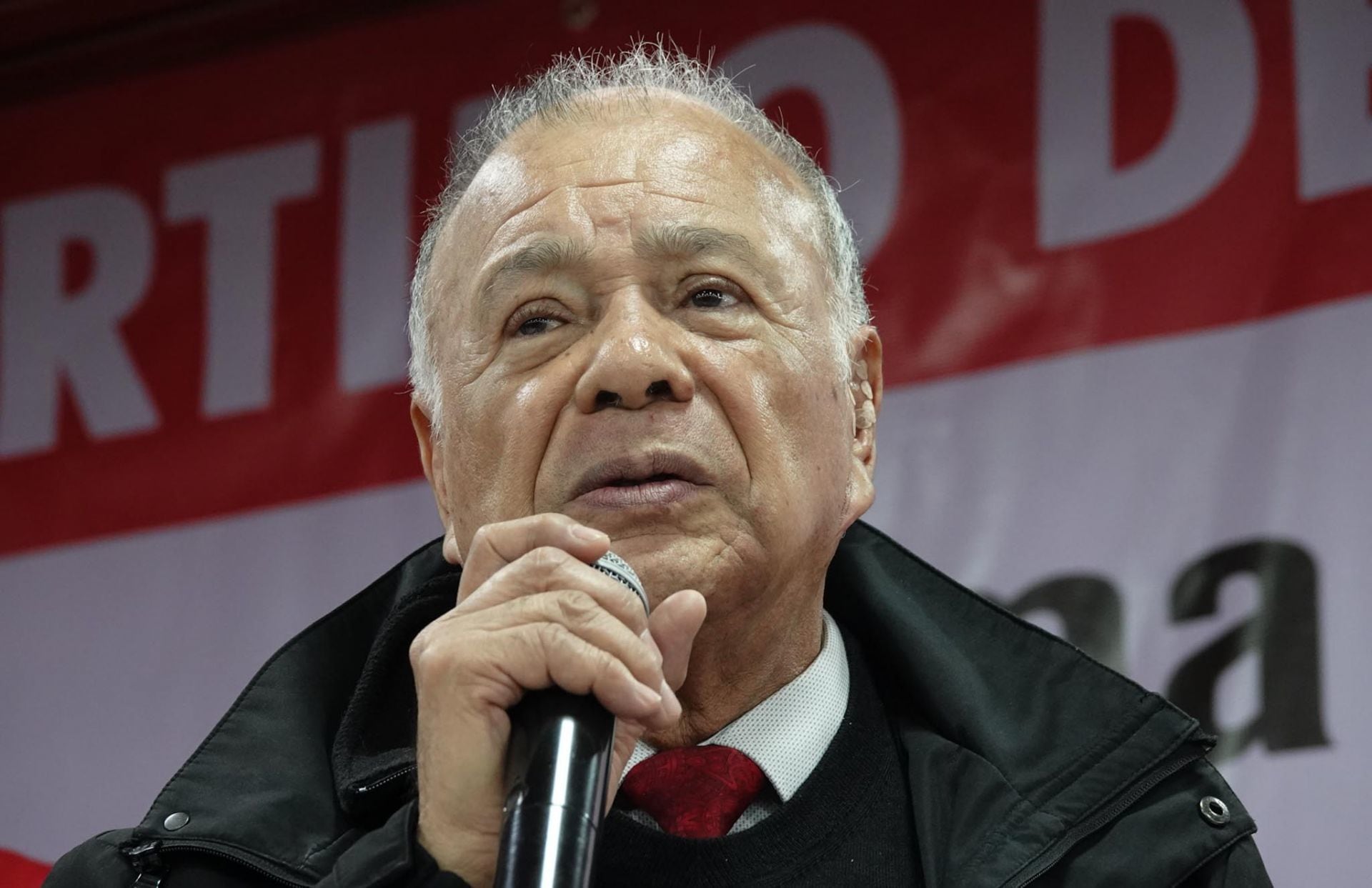 Alberto Anaya, presidente del PT