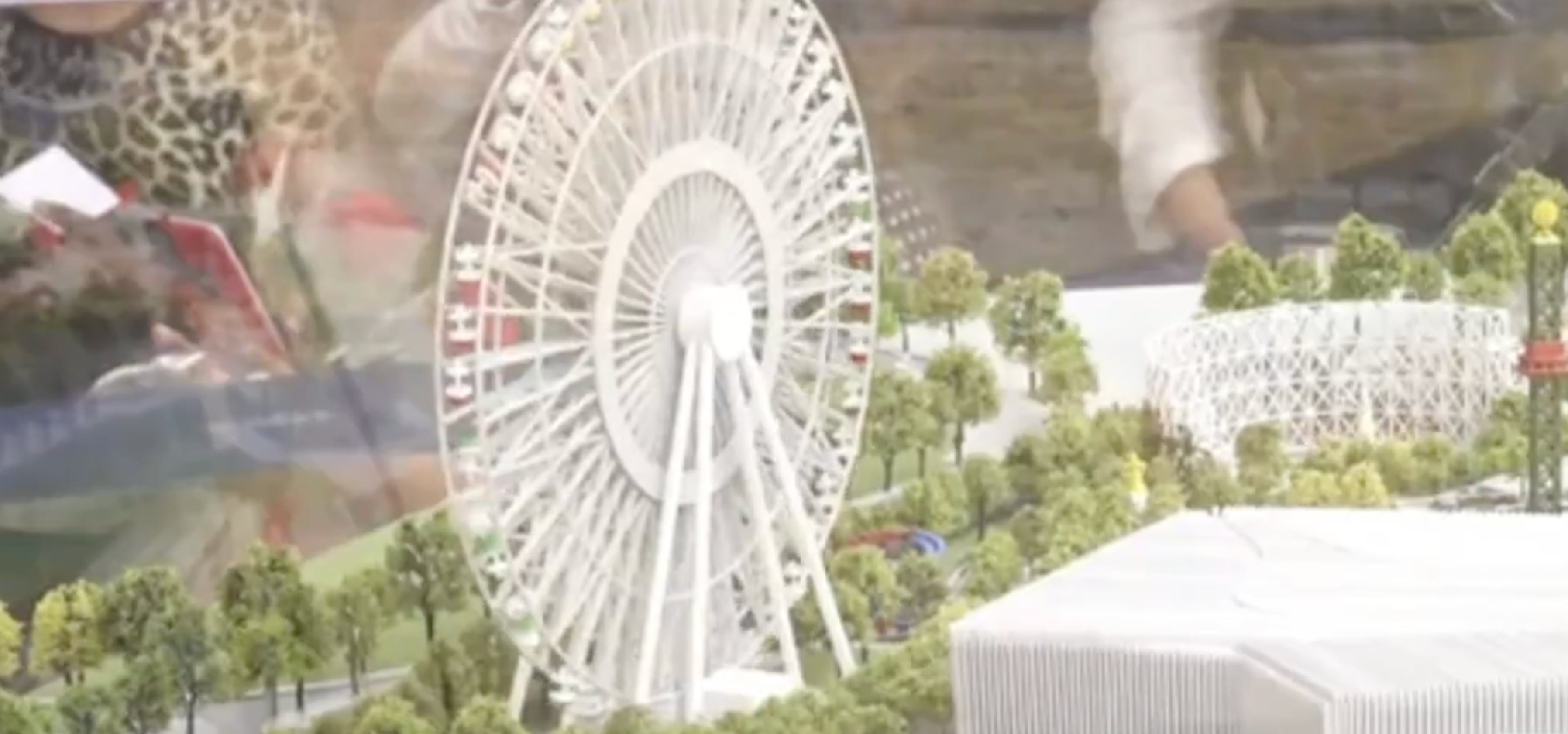 Maqueta de la Rueda de la Fortuna