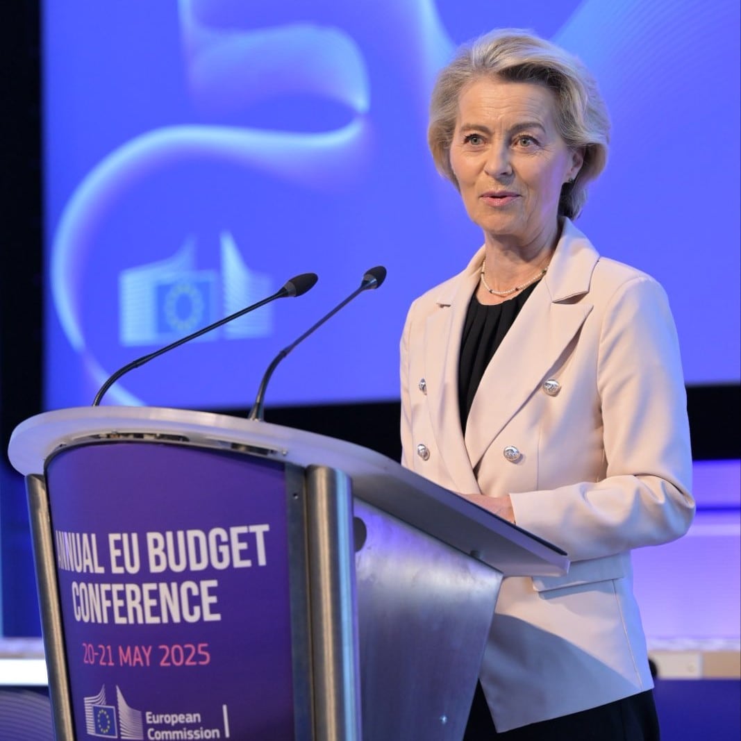 Ursula von der Leyen, presidenta de la Comisión Europea.