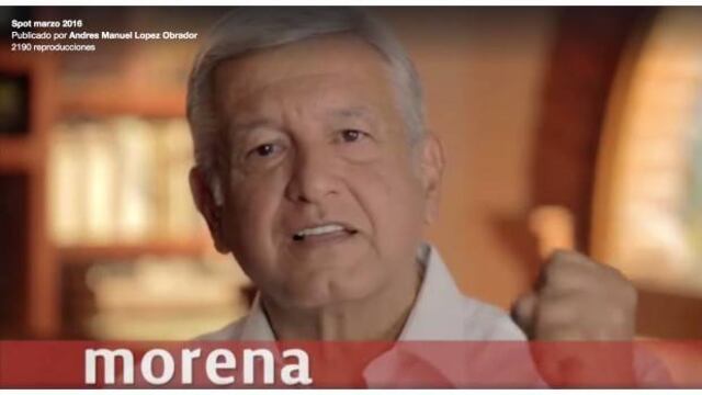 "Derroche", spot del Movimiento de Regeneración Nacional.