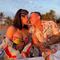 Edwin Luna sorprende con inmenso arreglo floral a Kimberly Flores