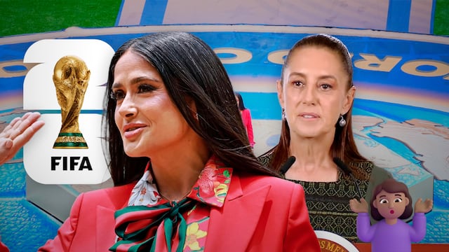 Claudia Sheinbaum aclara participación de Salma Hayek en inauguración del Mundial 2026