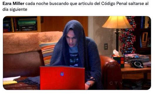 memes de Ezra Miller y su nuevo aspecto