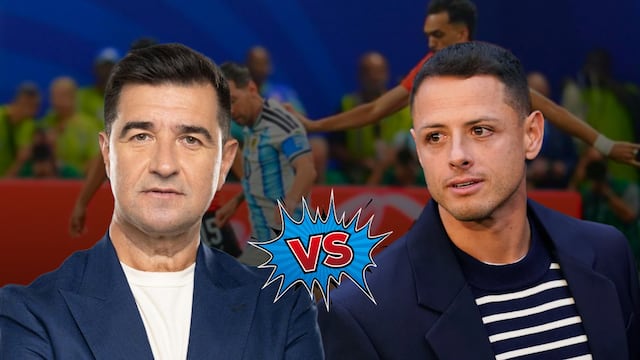Hugo Balassone revela fuerte cruce con Chicharito durante el Argentina vs Egipto